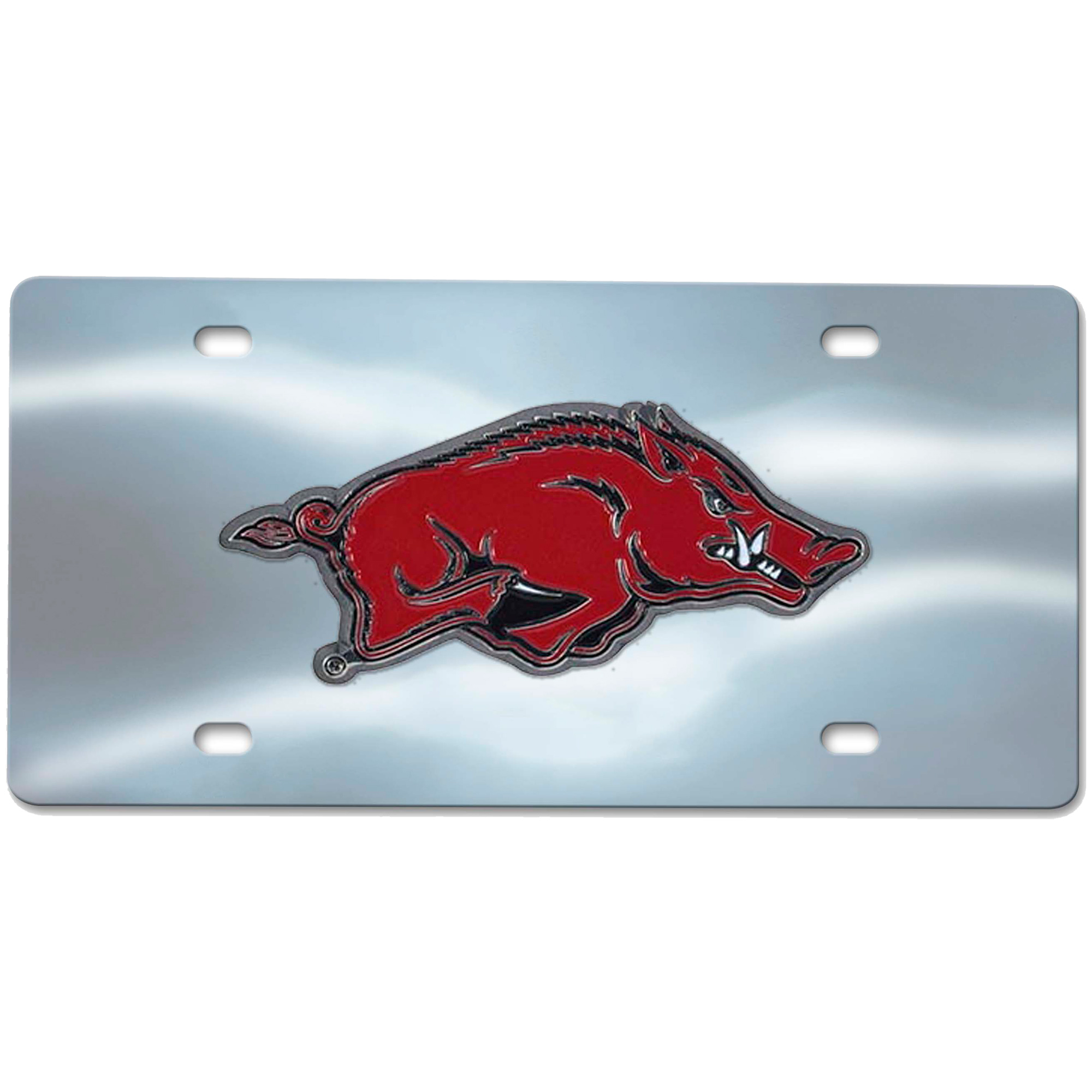 Logo Brands  Arkansas Razorbacks Diecast License Plate