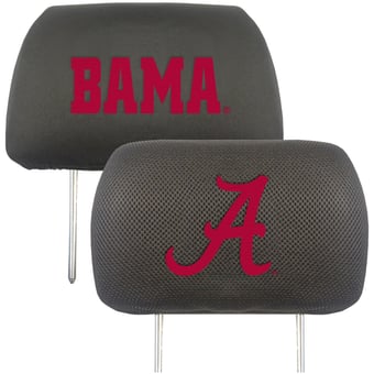 Logo Brands Alabama Crimson Tide Car Head Rest Cover
