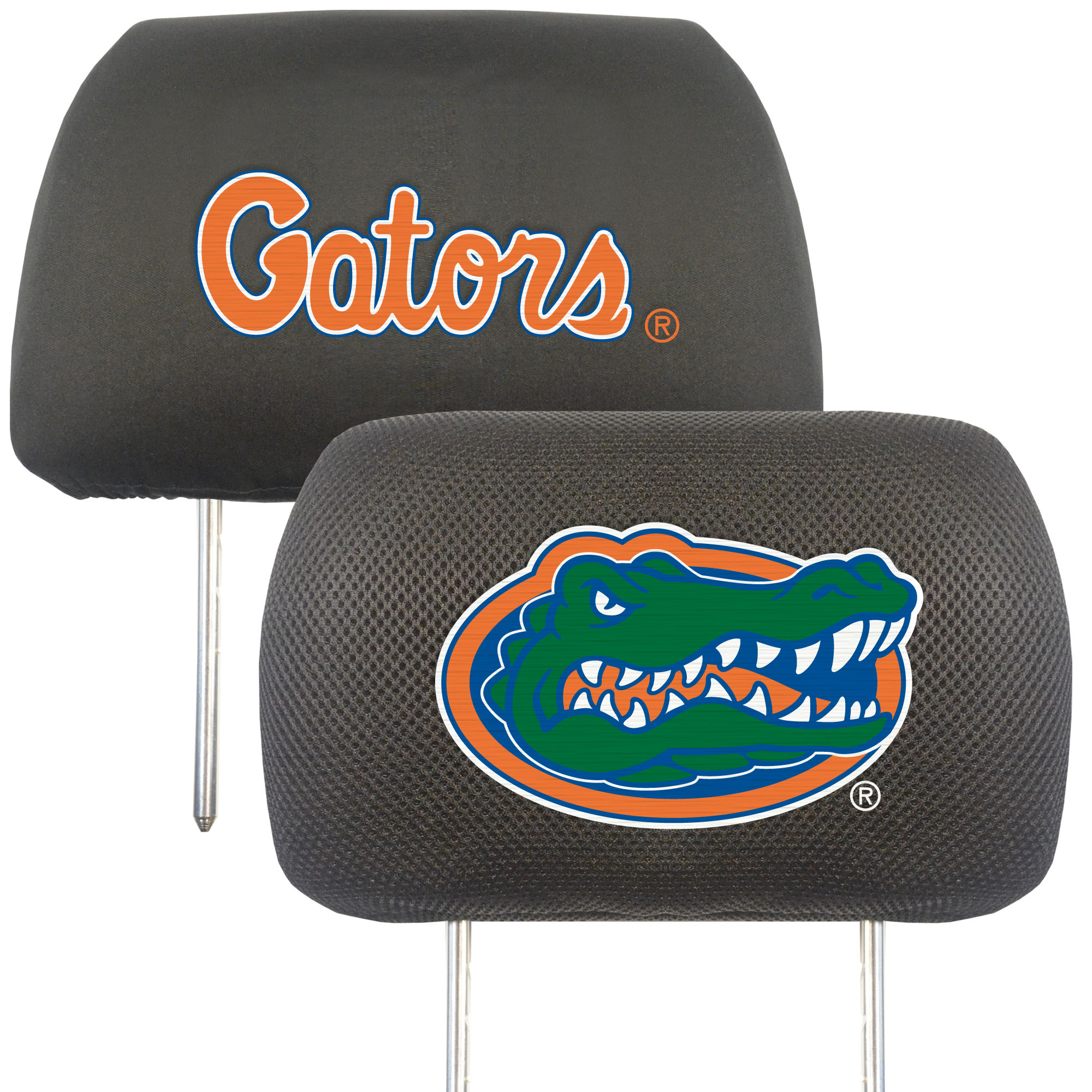 Logo Brands Florida Gators Car Head Rest Cover