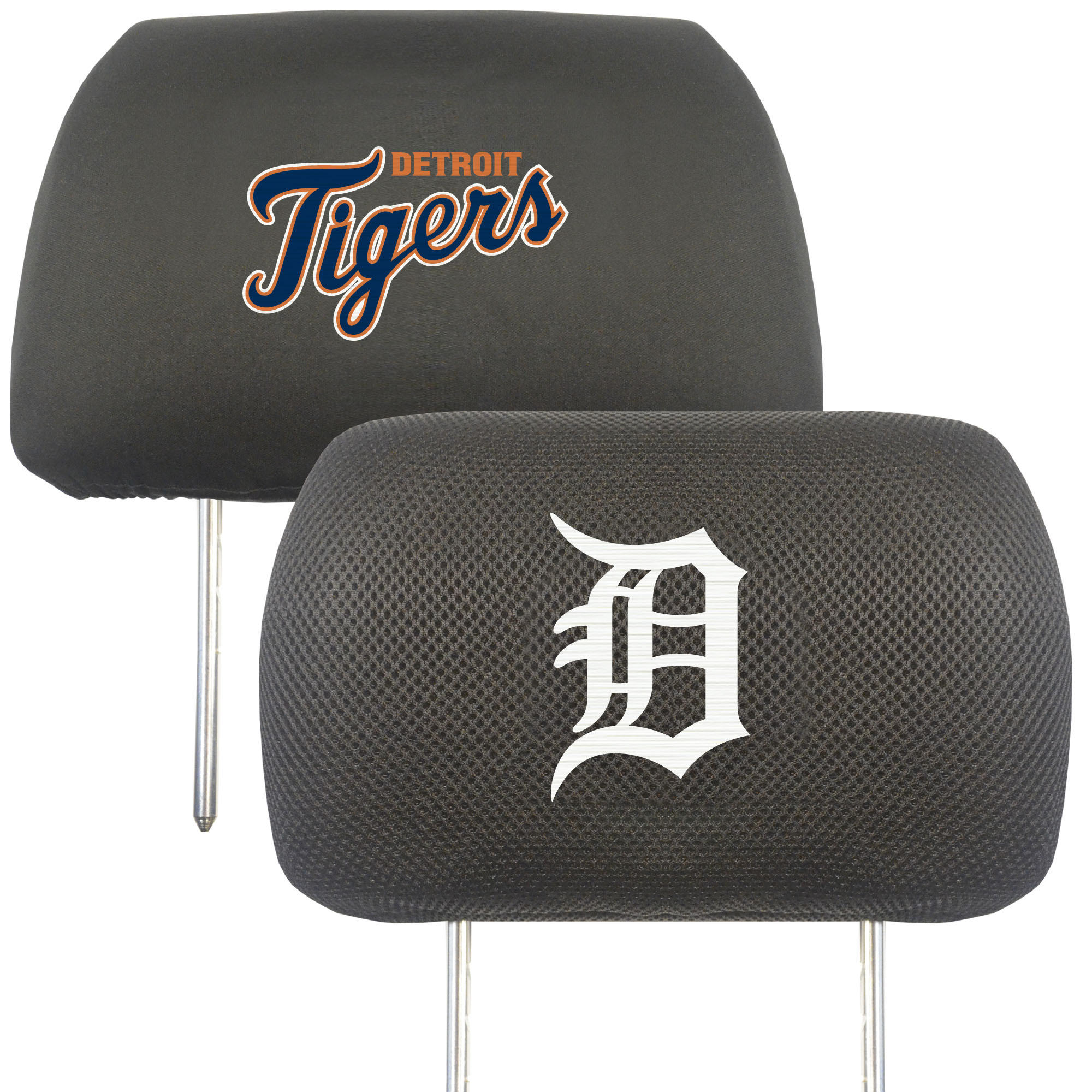 Logo Brands Detroit Tigers Car Head Rest Cover