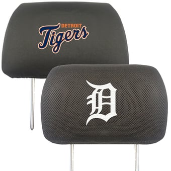 Logo Brands Detroit Tigers Car Head Rest Cover