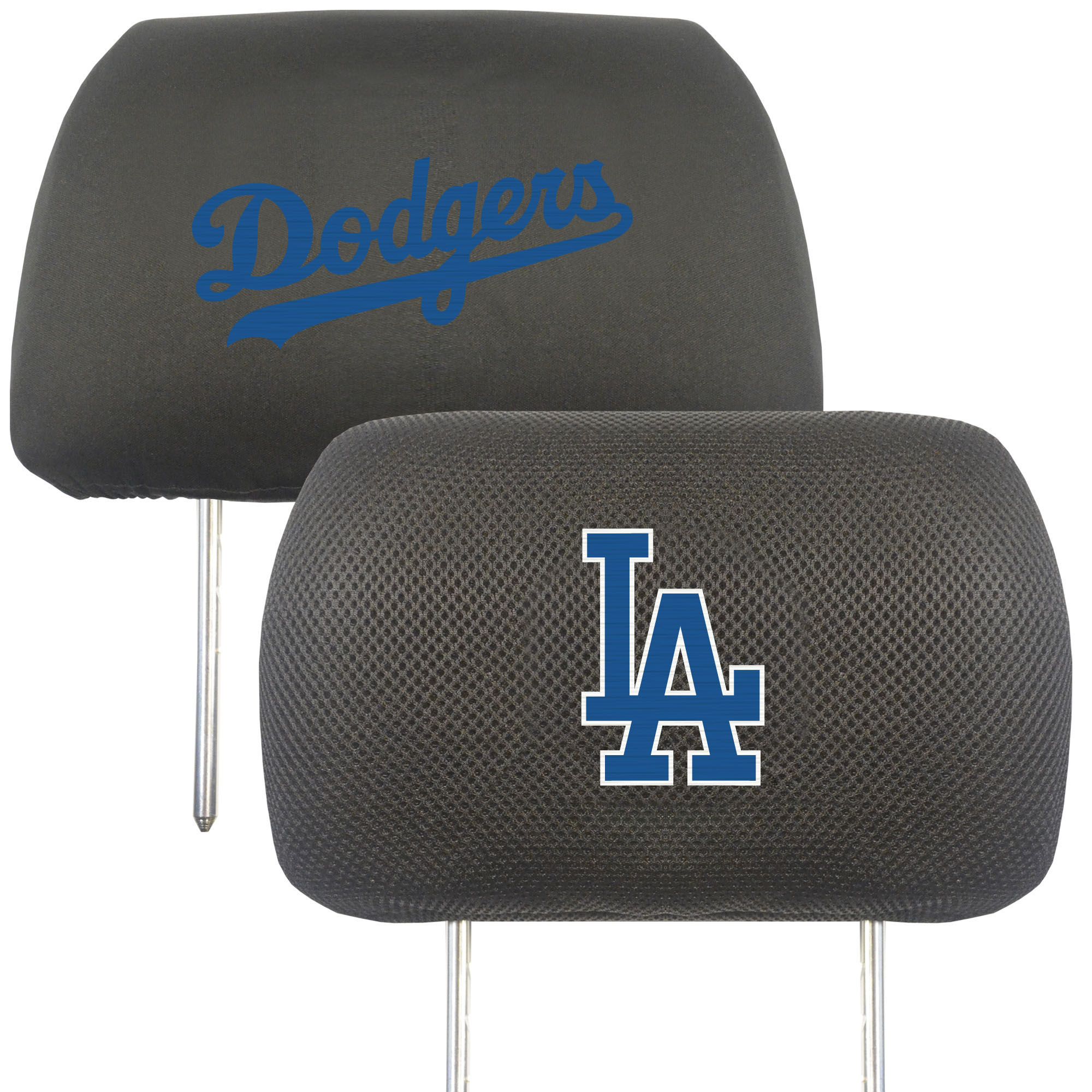 Logo Brands Los Angeles Dodgers Car Head Rest Cover