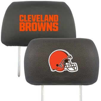 Logo Brands Cleveland Browns Car Head Rest Cover