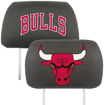 Logo Brands Chicago Bulls Car Head Rest Cover