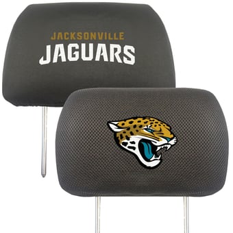 Logo Brands Jacksonville Jaguars Car Head Rest Cover