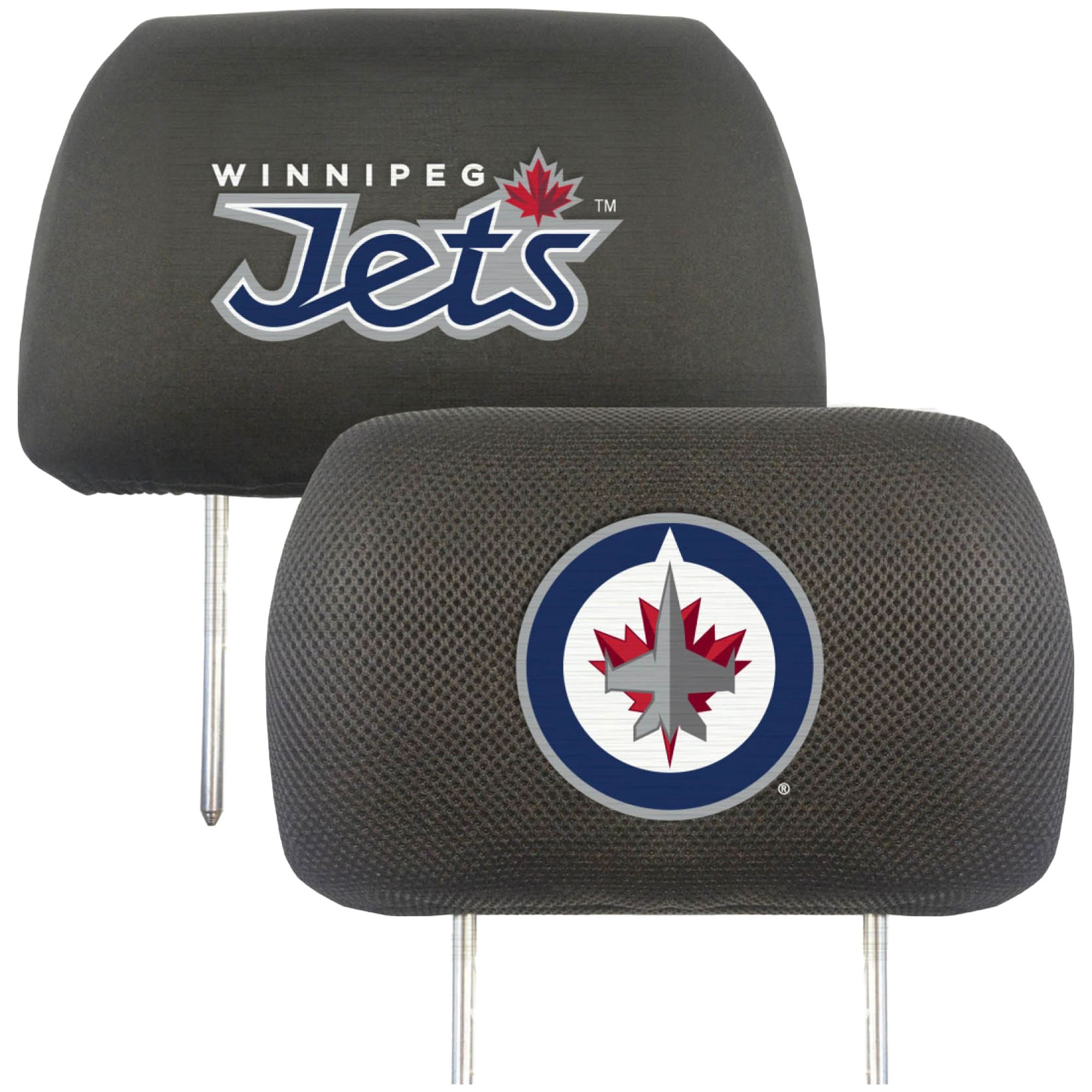 Logo Brands Winnipeg Jets Car Head Rest Cover