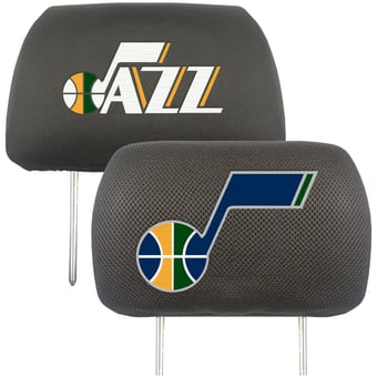 Logo Brands Utah Jazz Car Head Rest Cover