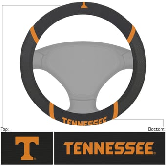 Logo Brands Tennessee Volunteers Steering Wheel Cover
