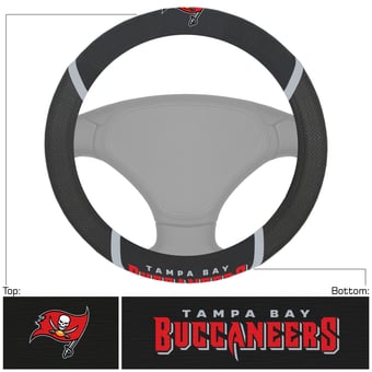 Logo Brands Tampa Bay Buccaneers Steering Wheel Cover