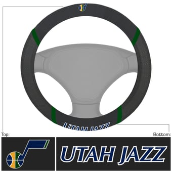 Logo Brands Utah Jazz Steering Wheel Cover