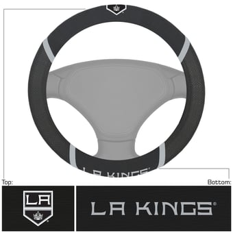 Logo Brands Los Angeles Kings Steering Wheel Cover