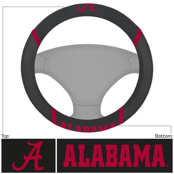 Logo Brands Alabama Crimson Tide Steering Wheel Cover