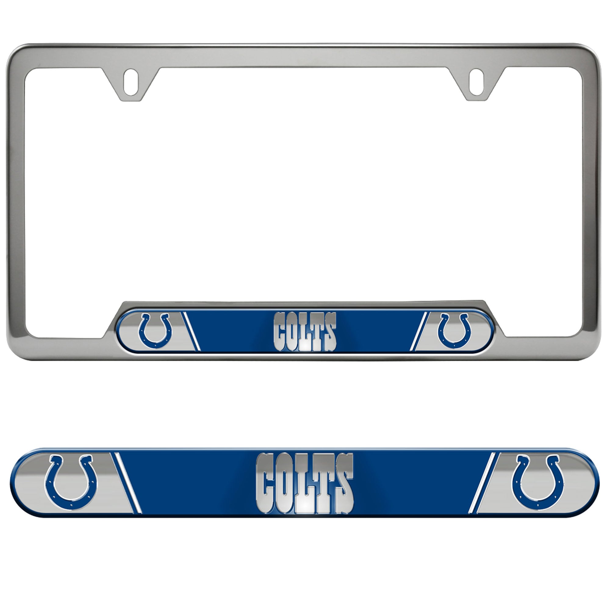 Logo Brands  Indianapolis Colts Embossed License Plate Frame