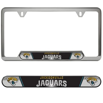 Logo Brands  Jacksonville Jaguars Embossed License Plate Frame