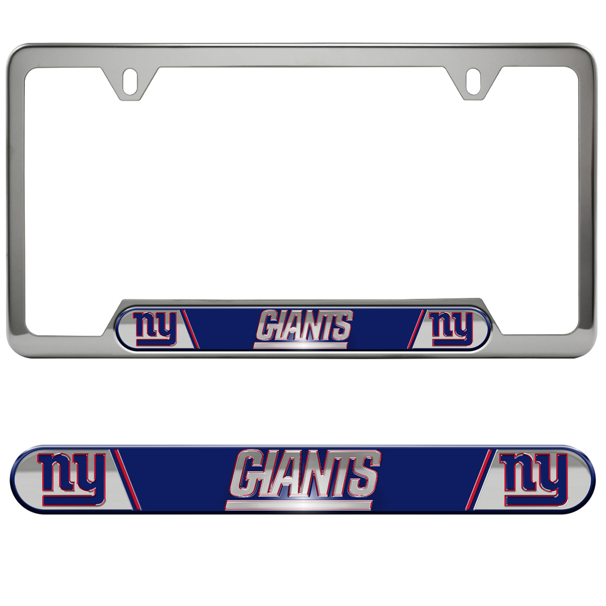 Logo Brands  New York Giants Embossed License Plate Frame