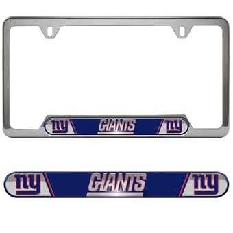 Logo Brands  New York Giants Embossed License Plate Frame