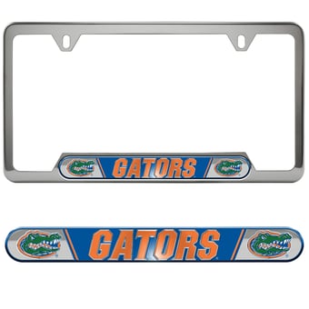 Logo Brands  Florida Gators Embossed License Plate Frame