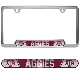Logo Brands  Texas A&M Aggies Embossed License Plate Frame