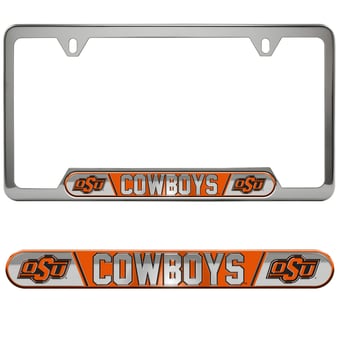 Oklahoma State Cowboys License Plates and Frames