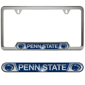 Logo Brands  Penn State Nittany Lions Embossed License Plate Frame