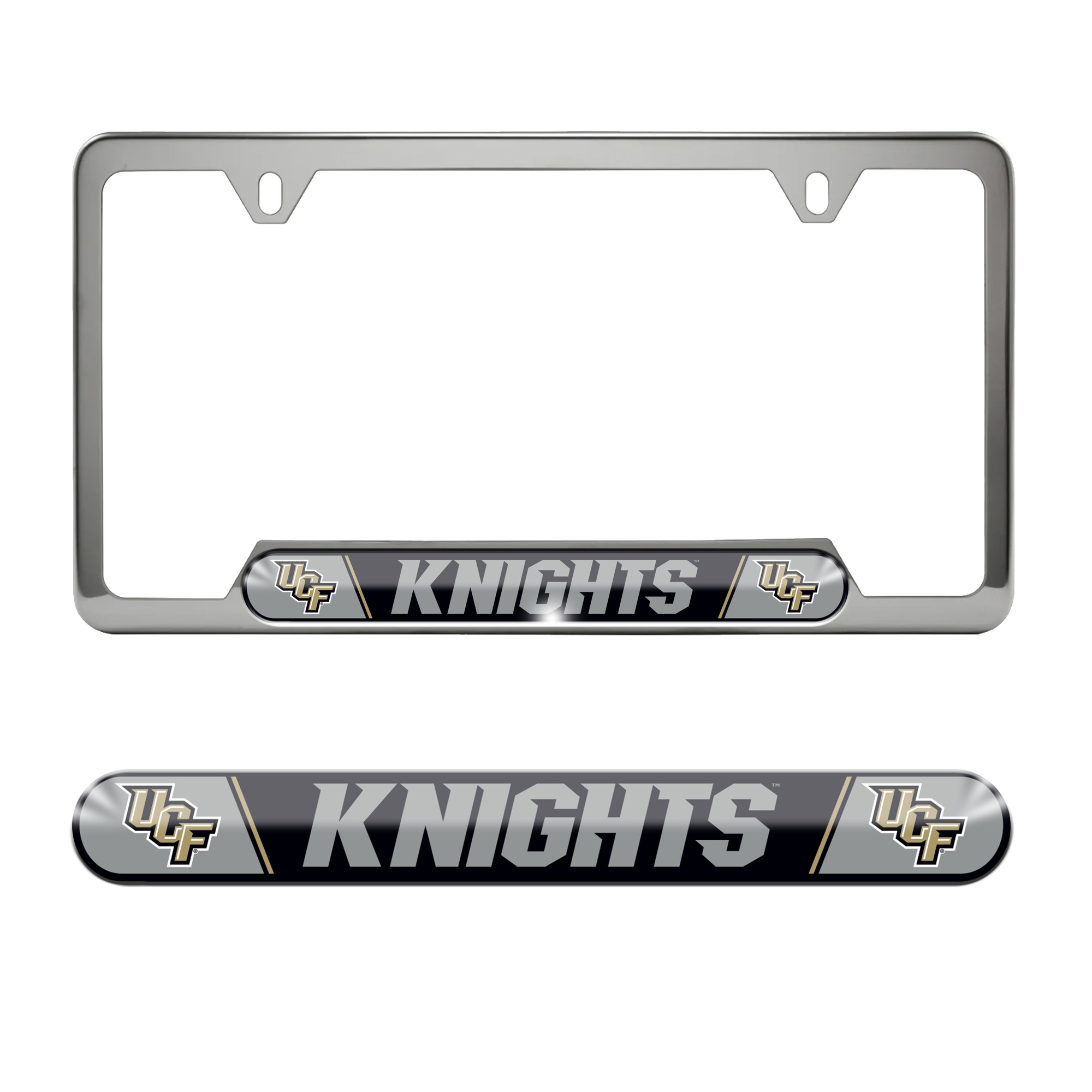 Logo Brands  UCF Knights Embossed License Plate Frame