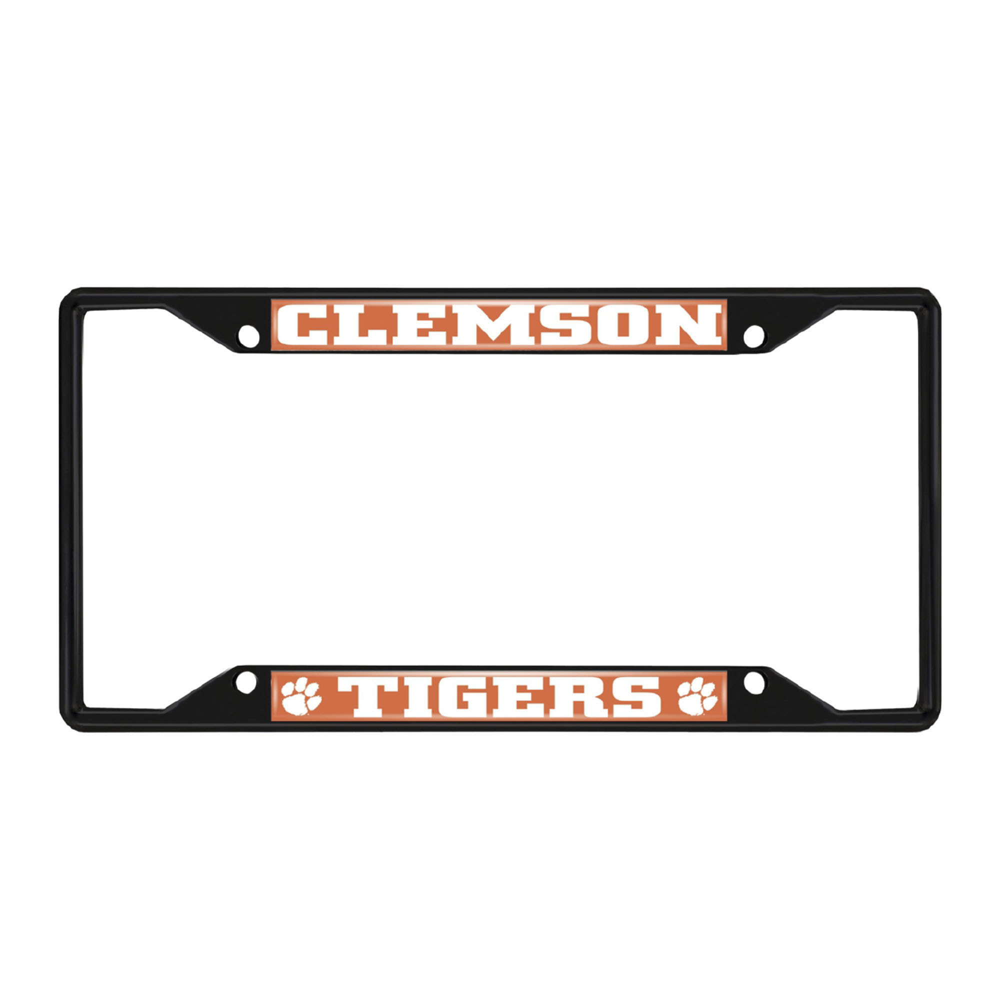 Logo Brands  Clemson Tigers License Plate Frame