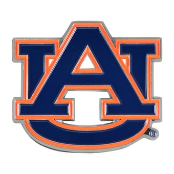 Logo Brands Auburn Tigers Embossed Color Auto Emblem