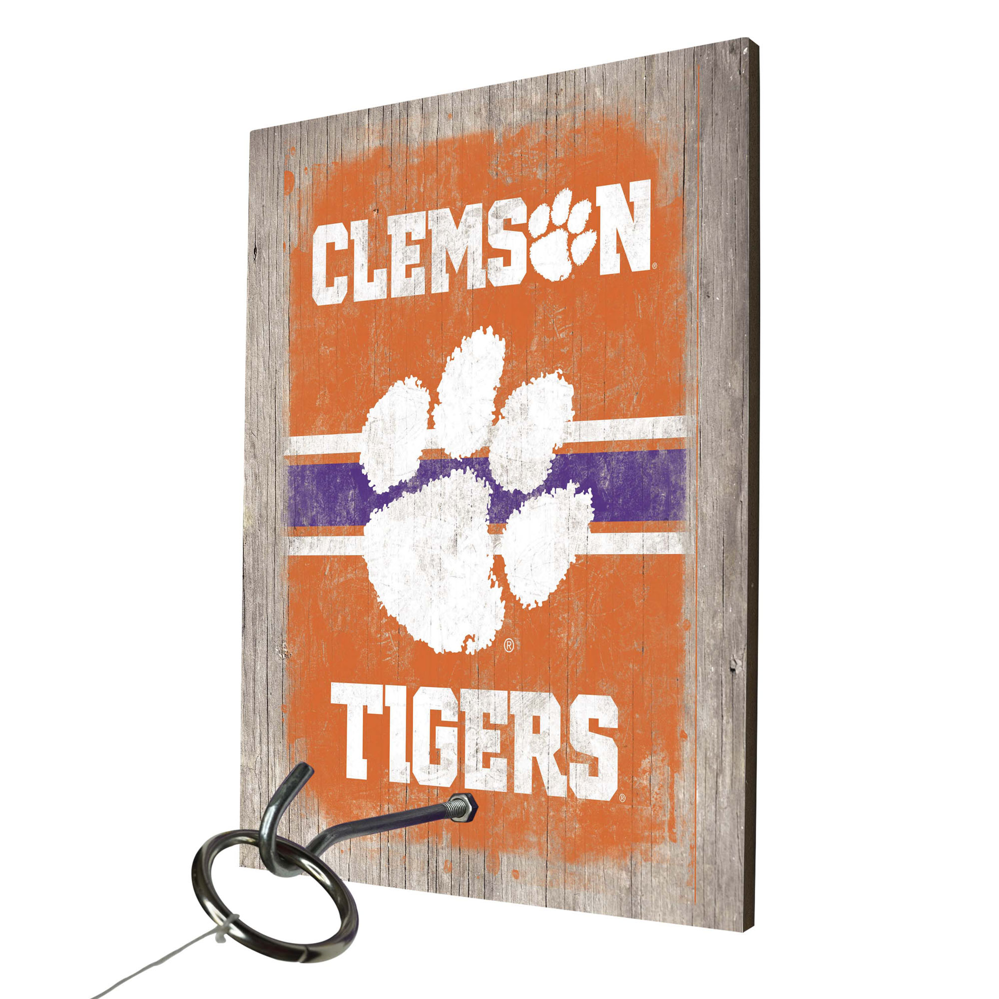 Logo Brands Clemson Tigers Ring Toss Game