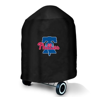 Logo Brands Philadelphia Phillies Kettle Grill Cover