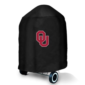 Logo Brands Oklahoma Sooners Kettle Grill Cover