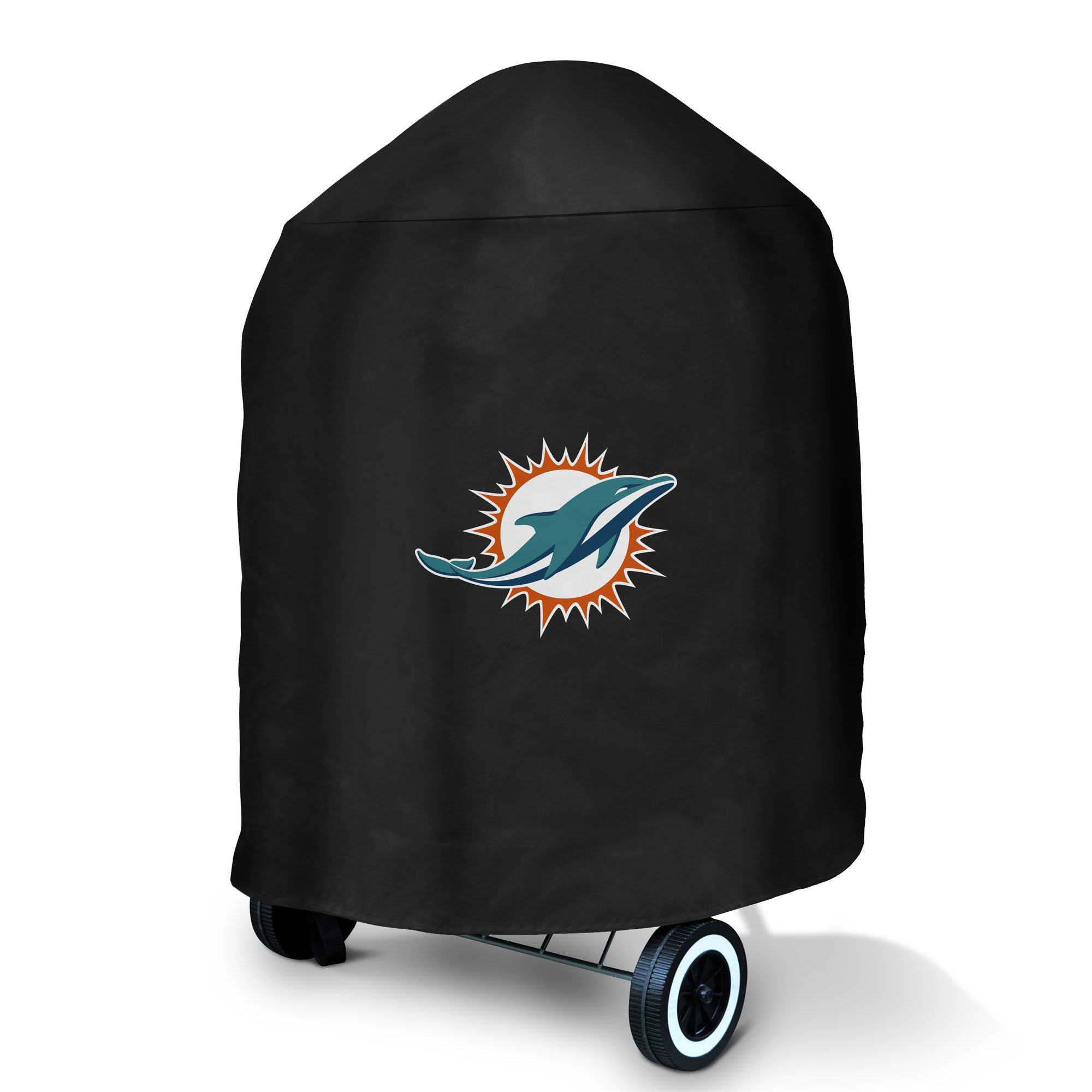 Logo Brands Miami Dolphins Kettle Grill Cover