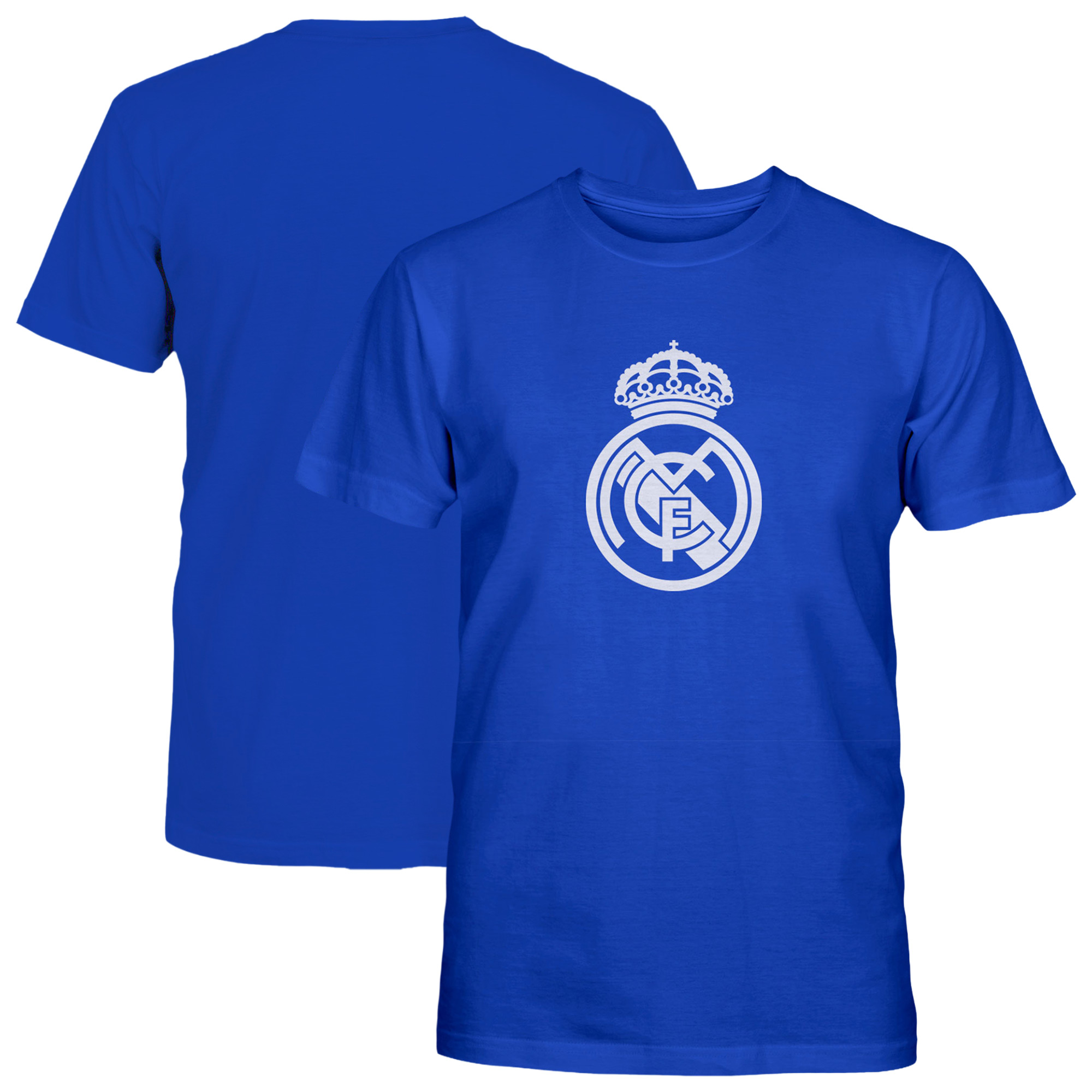 Youth 1863FC  Blue Real Madrid Mono Badge T-Shirt
