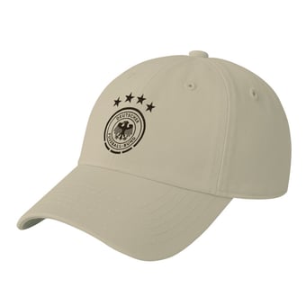 Men's 1863FC  Cream Germany National Team Retro Badge Crew Adjustable Hat