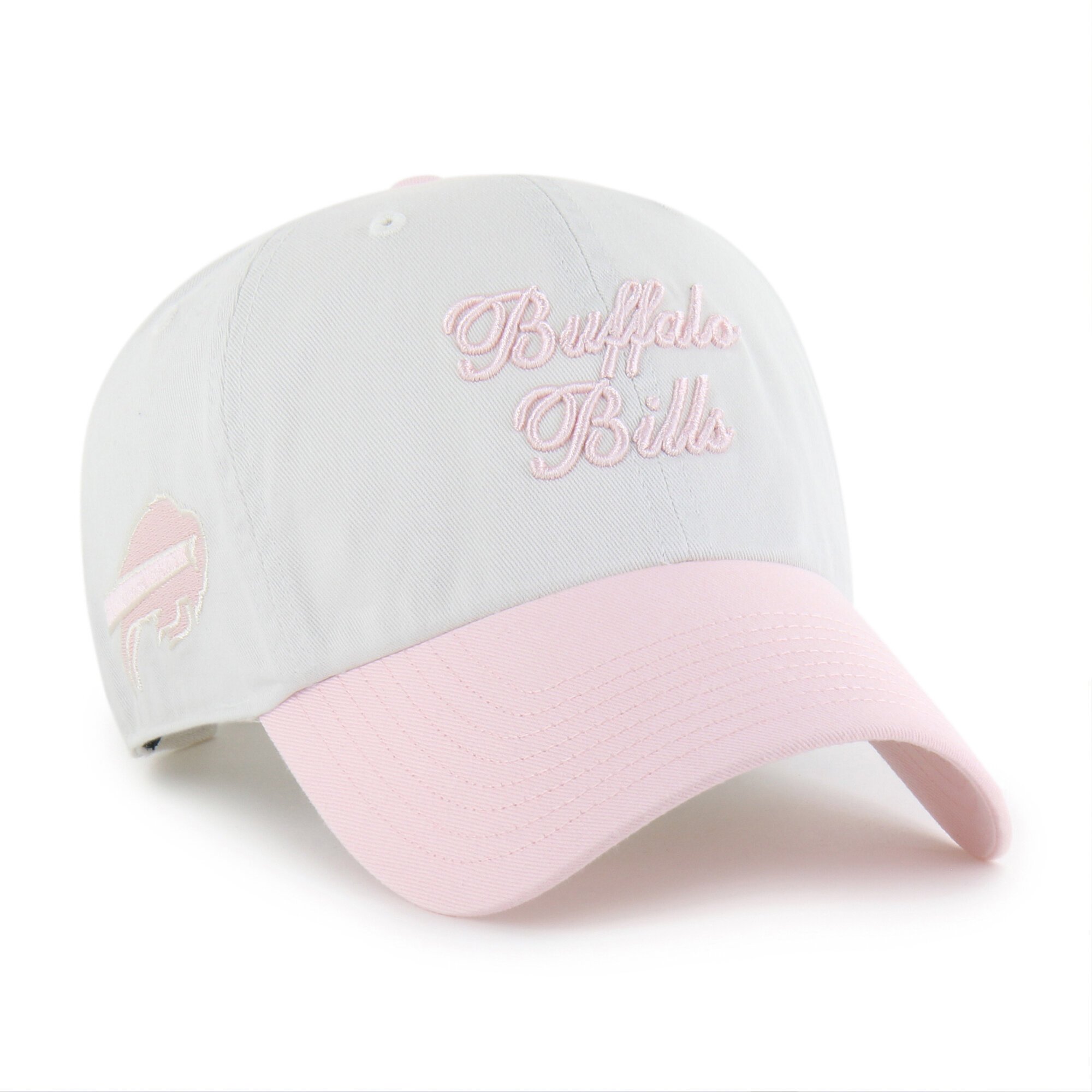 Women’s ’47 White Buffalo Bills Gelato Two-Tone Clean Up Adjustable Hat Women’s ’47 White Buffalo Bills Gelato Two-Tone Clean Up Adjustable Hat