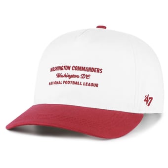Men's '47  White Washington Commanders Contemporary Two-Tone Hitch Adjustable Hat