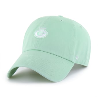 Women's '47  Light Green Green Bay Packers Base Runner Ballpark Clean Up Adjustable Hat