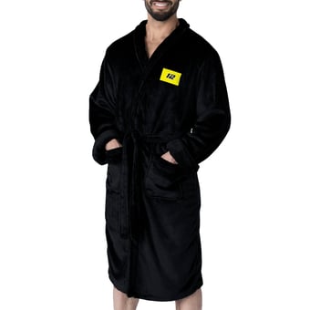 Men's The Northwest Group  Black Ryan Blaney Silk Touch Robe