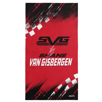 The Northwest Group  Shane van Gisbergen Beach Towel