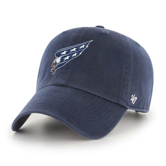 Men's '47  Navy Washington Capitals Alternate Clean Up Adjustable Hat
