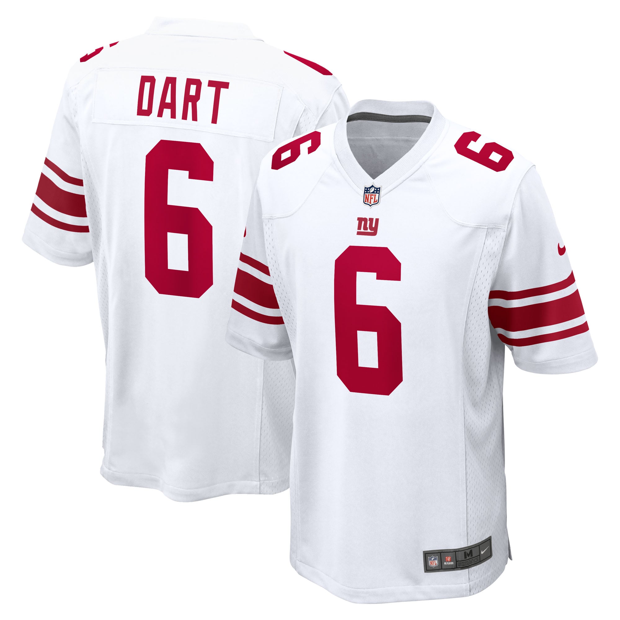New York Giants Road Game Jersey - Jaxson Dart - Youth