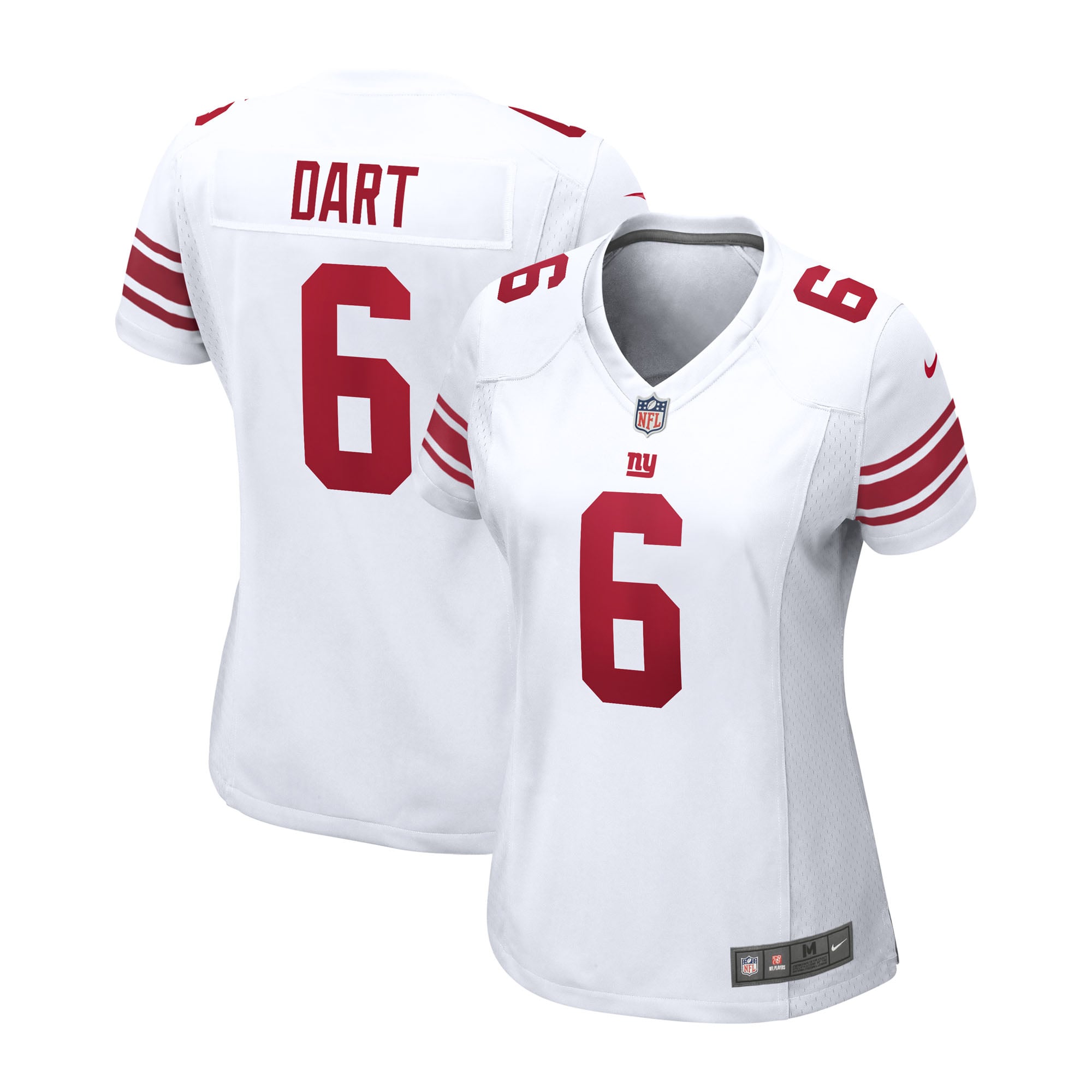 New York Giants Nike Road Game Jersey - Jaxson Dart - Womens