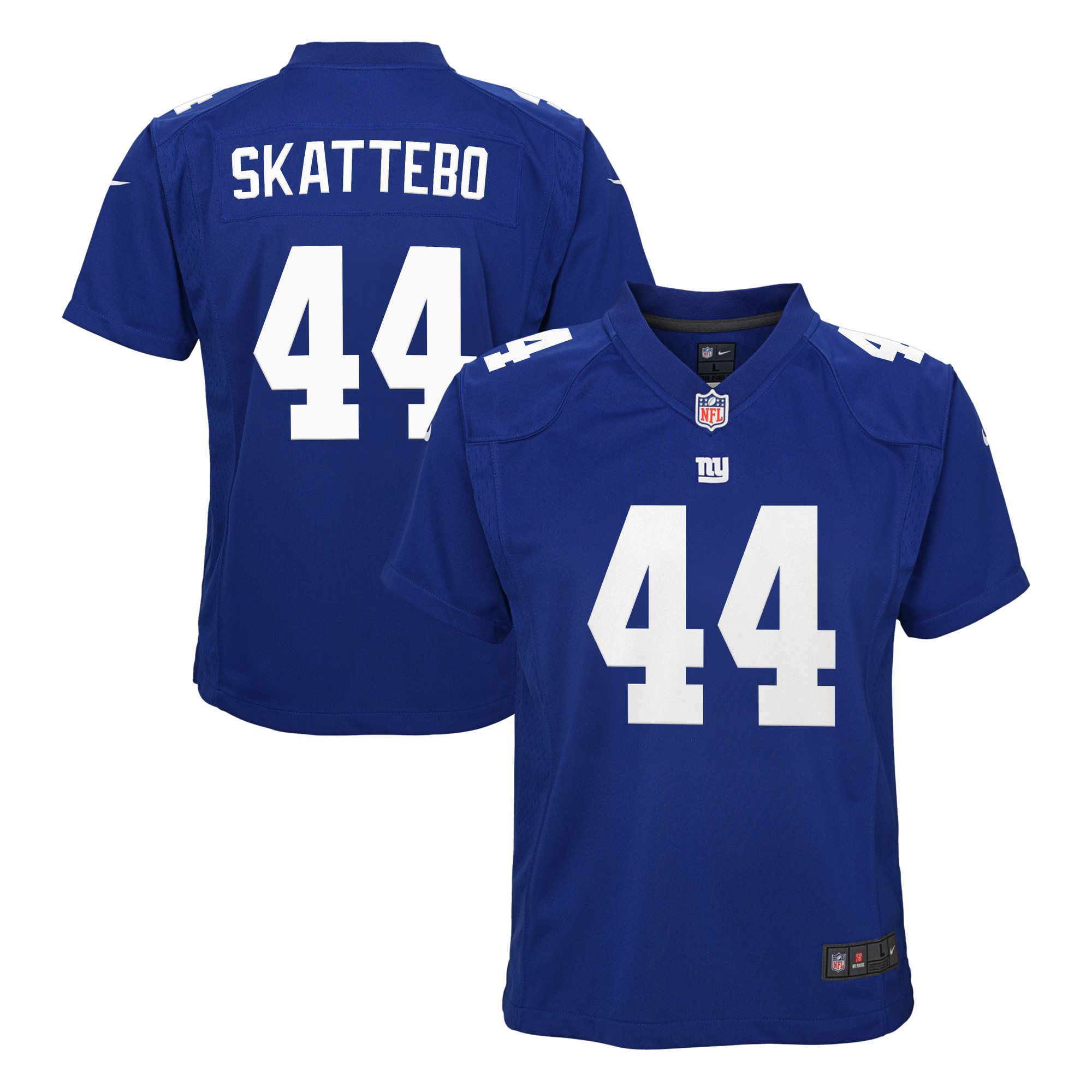 New York Giants Home Game Jersey - Cam Skattebo - Youth