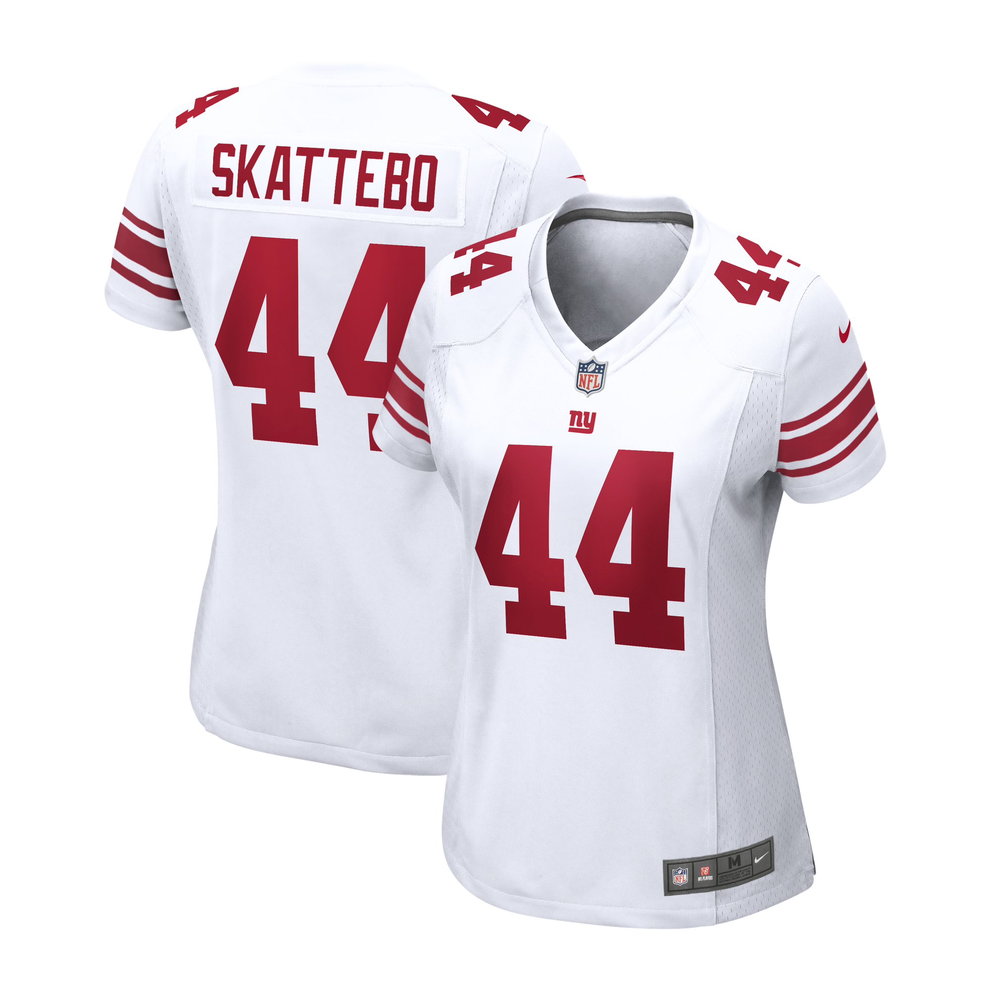 New York Giants Nike Road Game Jersey - Cam Skattebo - Womens