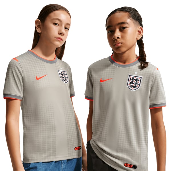 Maillot Pre Match Angleterre Nike x Palace - Gris étain - Enfant