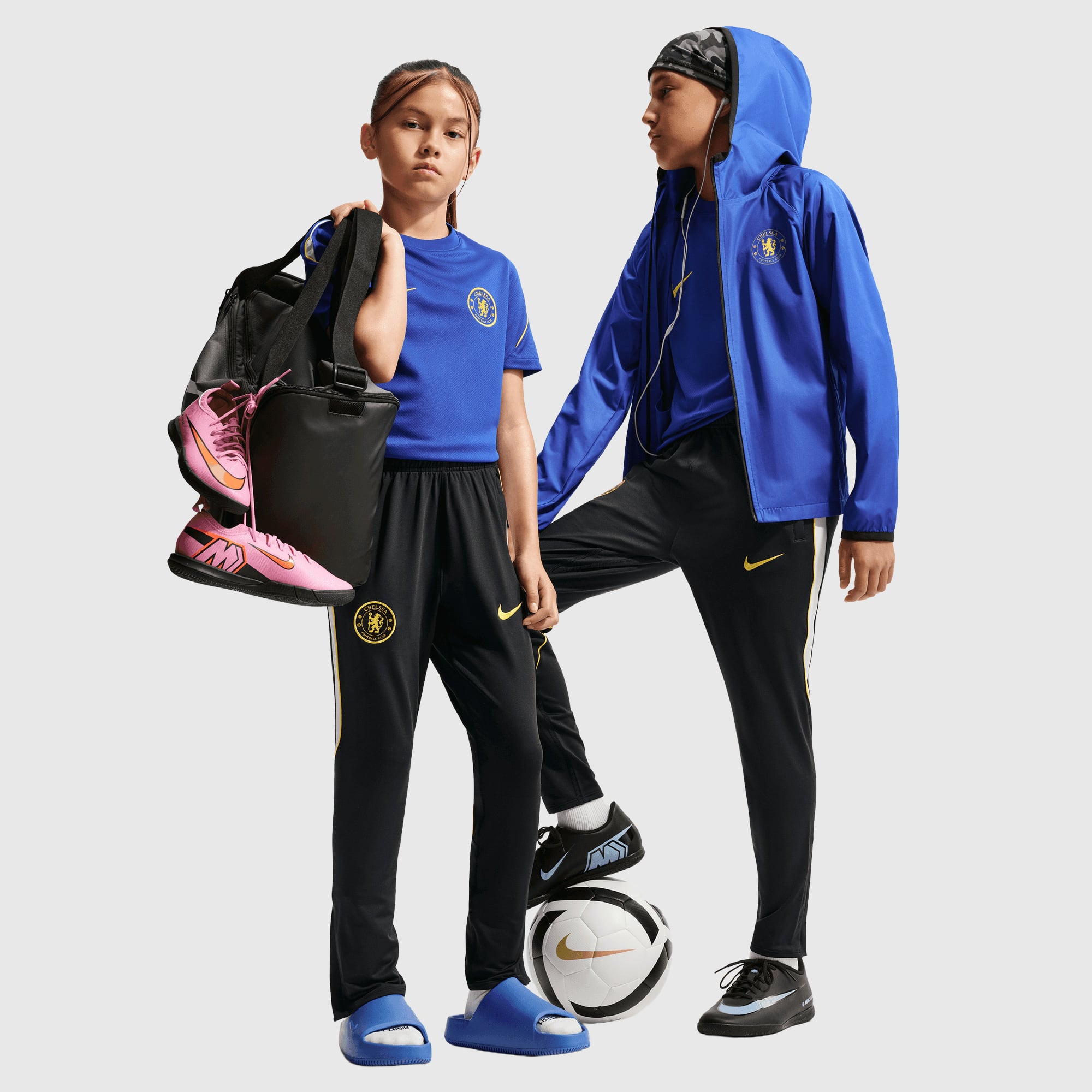 Pantalon d'entraînement Chelsea Nike Strike - Bleu nuit - Enfant