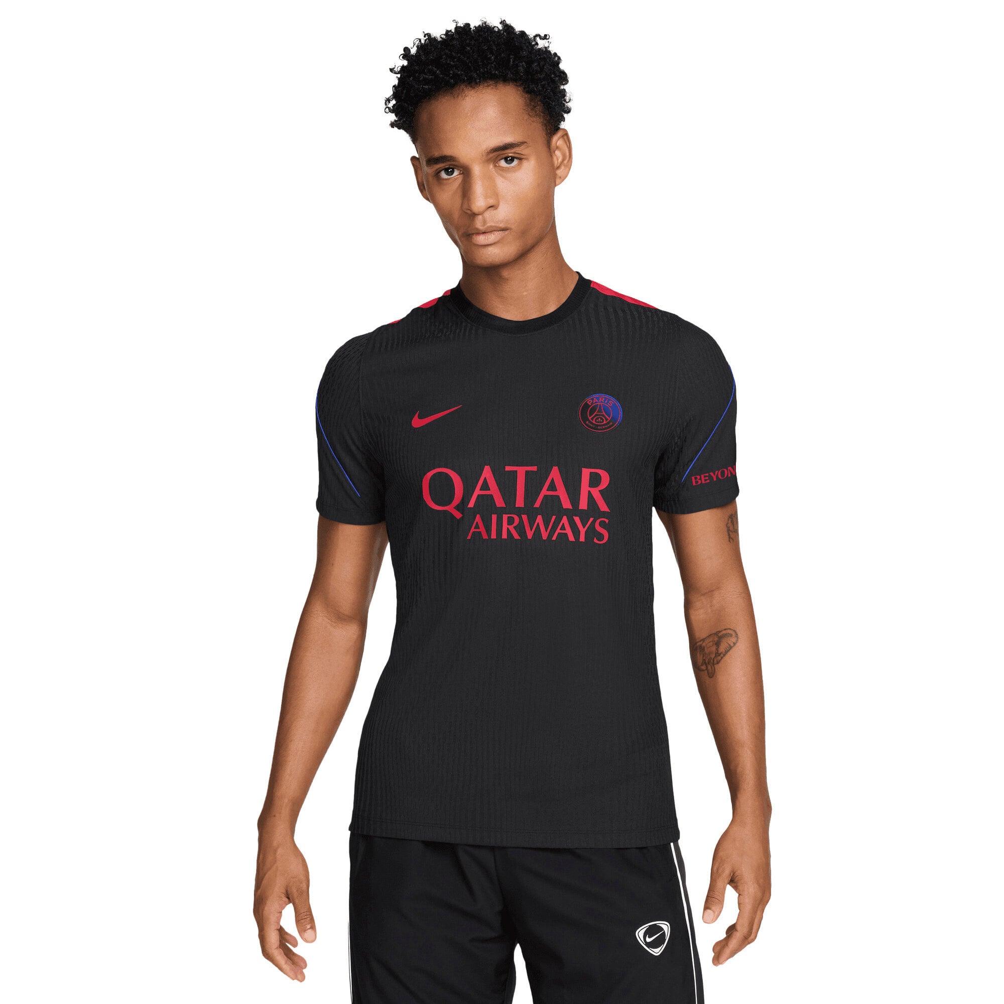 Nike PSG Dri-Fit ADV Elite Strike S/S Top - Black/Red - 2026-2027 - M