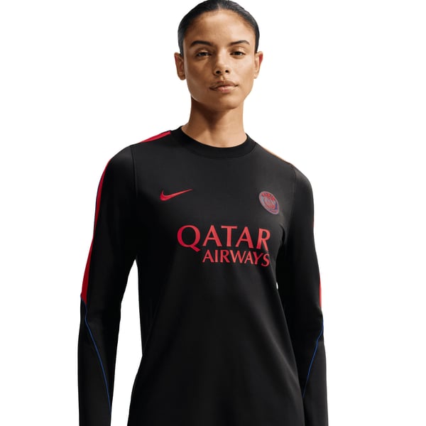 Haut d'entraînement PSG Nike Strike 25/26 - Noir - Femme