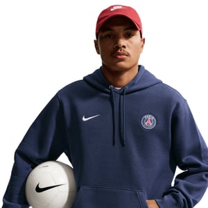 Sweat à capuche Nike Football Paris Saint-Germain Club pour homme - Bleu, vue 5