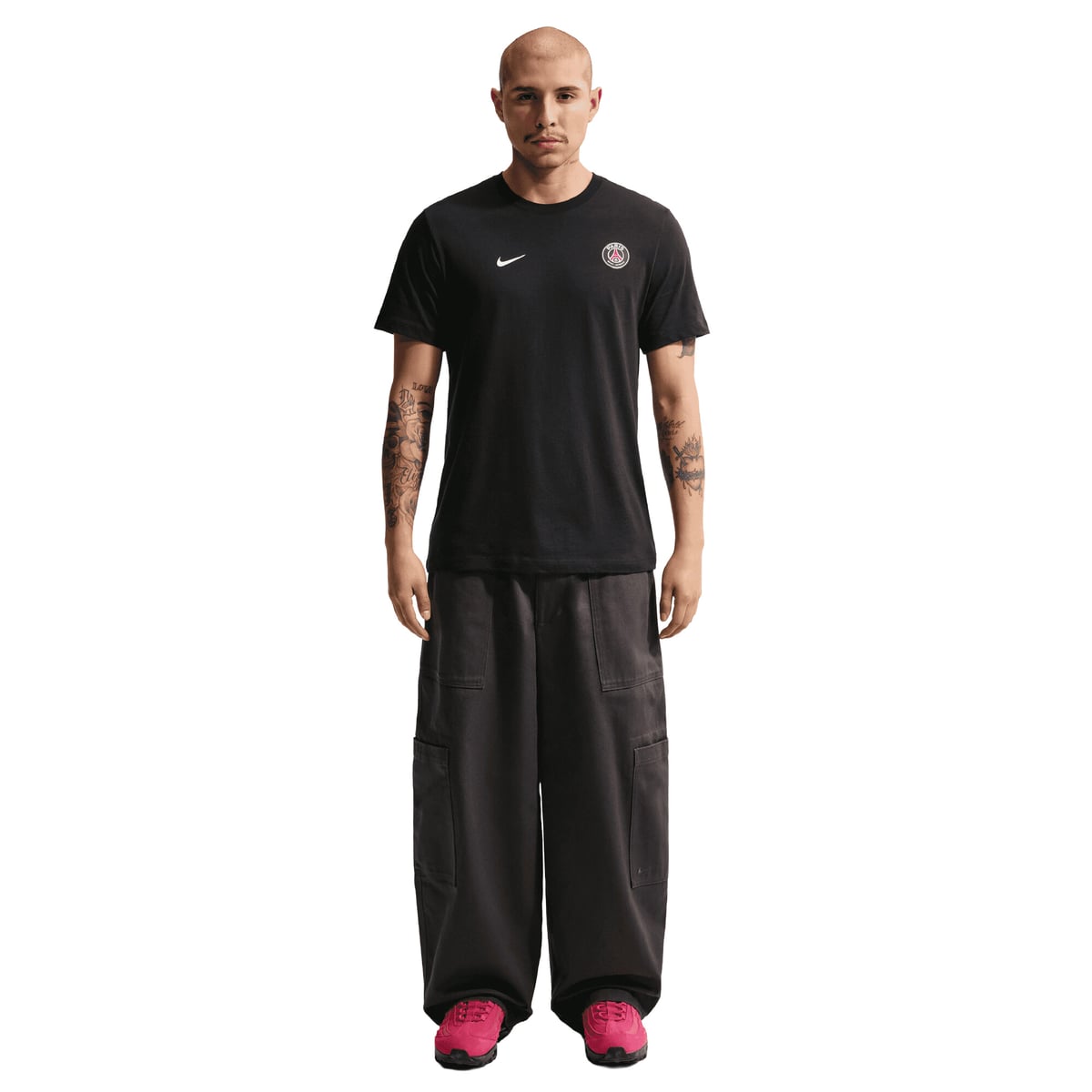 T-Shirt PSG Nike Crest Essential - Noir