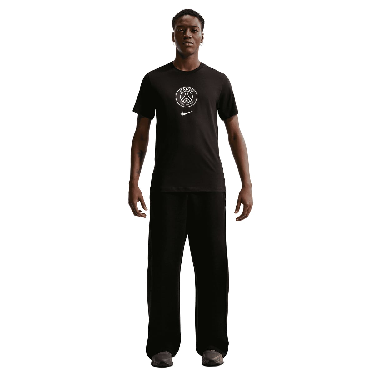 T-Shirt PSG Nike Crest - Noir